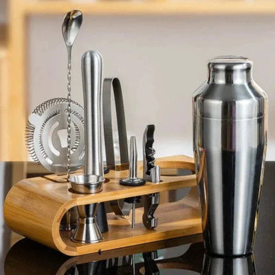 Mixique Kit - Luxuriöses Metallic-Bar-Set Stylische Cocktails