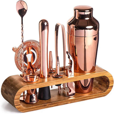Mixique Kit - Luxuriöses Metallic-Bar-Set Stylische Cocktails