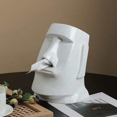 Moaibox - Nordische Keramik Moai Tissue-Halter
