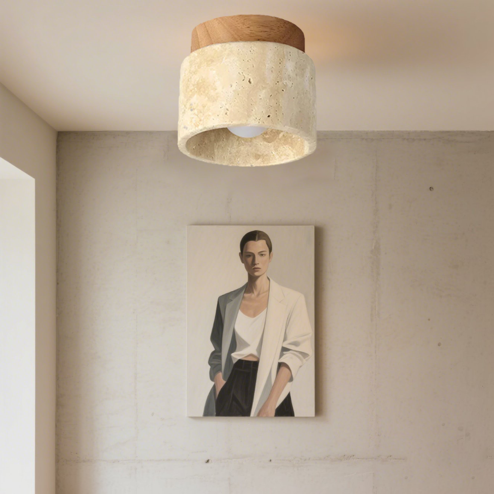 Moderne Deckenleuchte im Creme-Stil - Kreatives Design für Wohnzimmer und Schlafzimmer