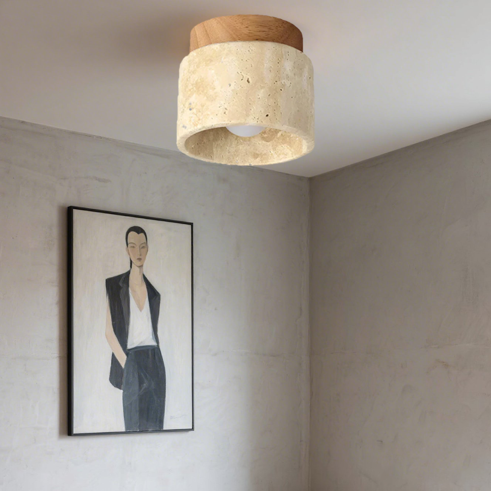 Moderne Deckenleuchte im Creme-Stil - Kreatives Design für Wohnzimmer und Schlafzimmer