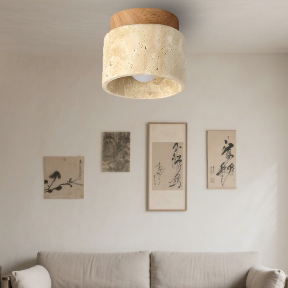 Moderne Deckenleuchte im Creme-Stil - Kreatives Design für Wohnzimmer und Schlafzimmer