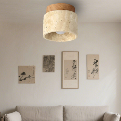 Moderne Deckenleuchte im Creme-Stil - Kreatives Design für Wohnzimmer und Schlafzimmer