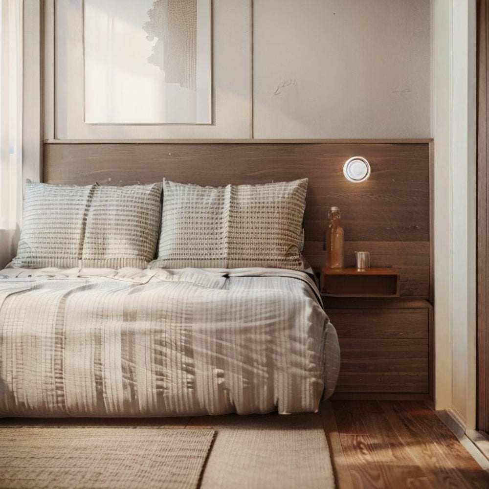 Moderne Wandlampe mit Grübchen - Dekorative Innenbeleuchtung