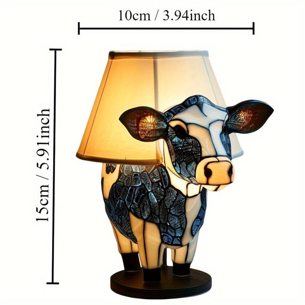 MooLume - Kunstvolle Kuh-Lampe mit warmem LED-Licht
