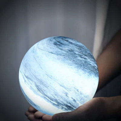 Moondora - Elegante Mondlampe aus Glas