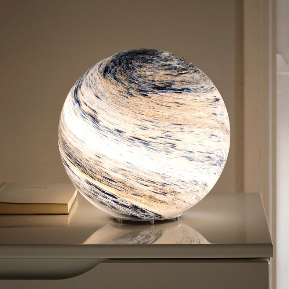 Moondora - Elegante Mondlampe aus Glas