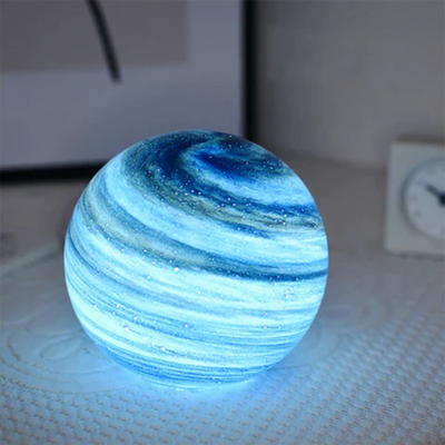 Moondora - Elegante Mondlampe aus Glas