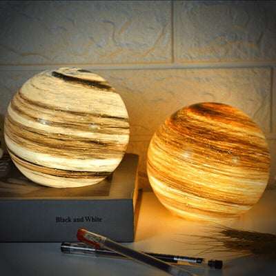 Moondora - Elegante Mondlampe aus Glas