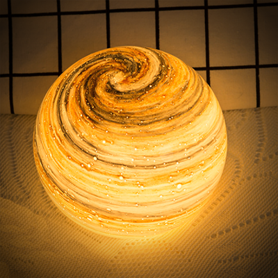 Moondora - Elegante Mondlampe aus Glas