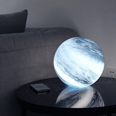 Moondora - Elegante Mondlampe aus Glas