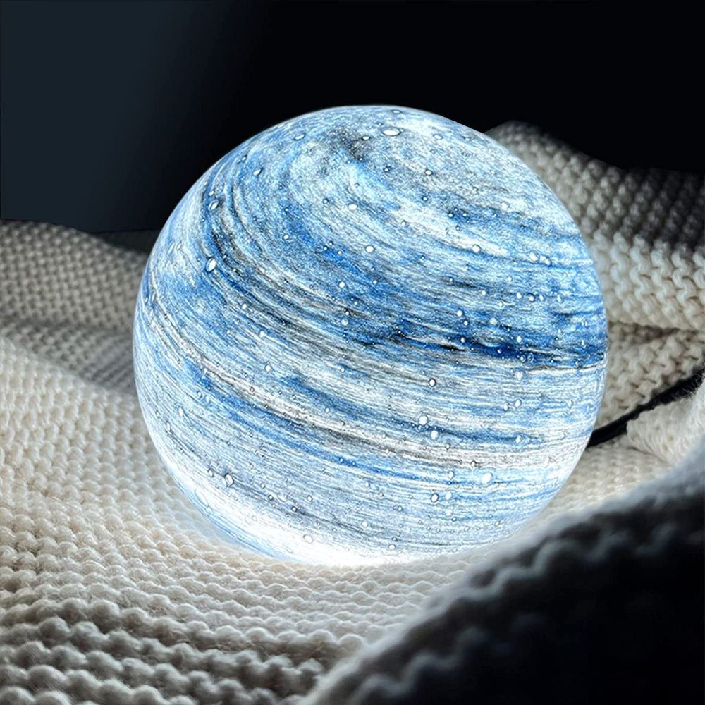 Moondora - Elegante Mondlampe aus Glas