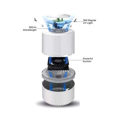 Moskileo - Intelligente USB-Mückenfalle mit UV-Licht