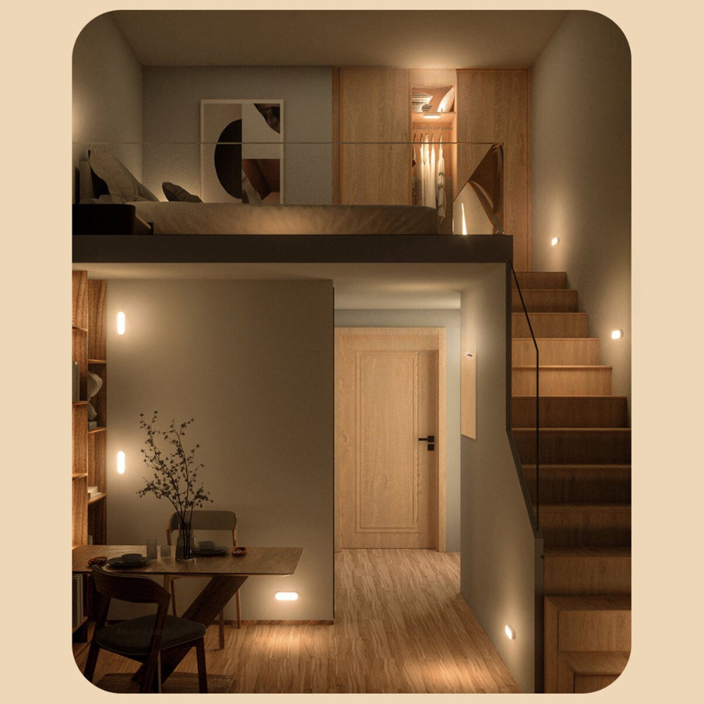 Movilux - Wiederaufladbare LED-Wandleuchte mit Bewegungssensor