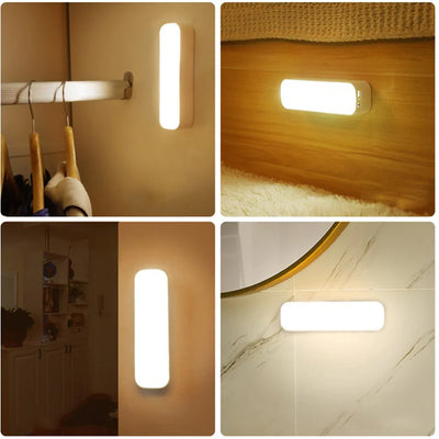 Movilux - Wiederaufladbare LED-Wandleuchte mit Bewegungssensor