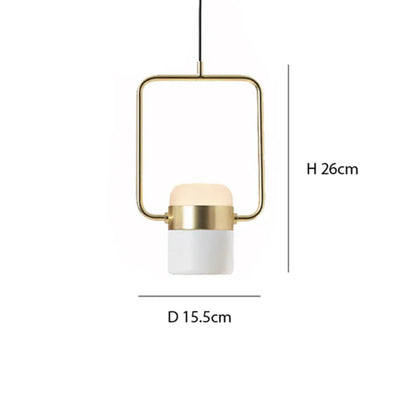 NORDYLUX - Skandinavische Pendelleuchte aus Metall und Glas
