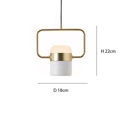 NORDYLUX - Skandinavische Pendelleuchte aus Metall und Glas