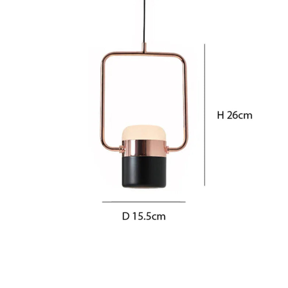NORDYLUX - Skandinavische Pendelleuchte aus Metall und Glas