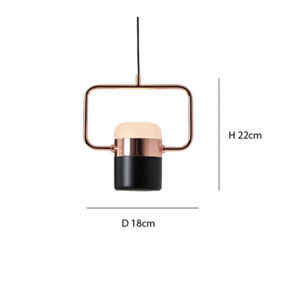 NORDYLUX - Skandinavische Pendelleuchte aus Metall und Glas