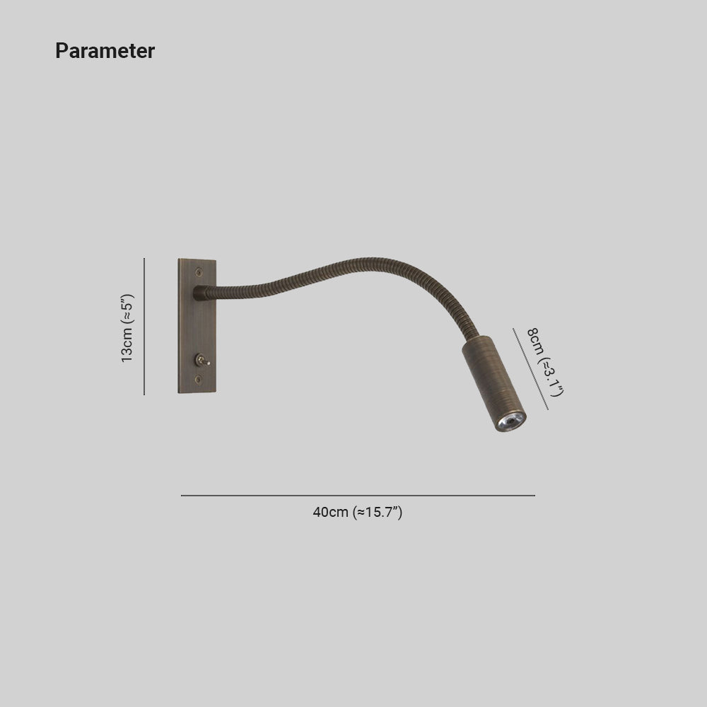 Navo - Minimalistischer verstellbarer Wandstrahler