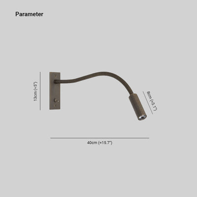 Navo - Minimalistischer verstellbarer Wandstrahler