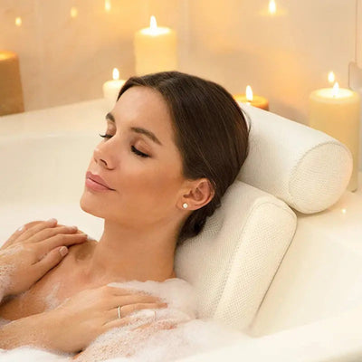 Neckure - Ergonomisches Badekissen mit Nacken- und Schulterstütze