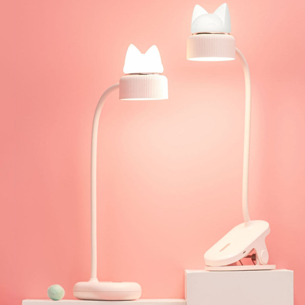 NekoGlow - Trendige LED-Tischlampe mit Katzenohr-Design