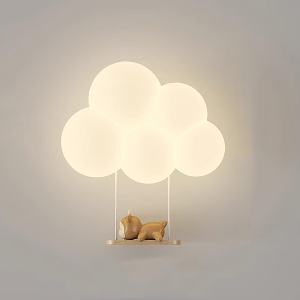 NimbusGlow - LED-Wolken-Wandleuchte für das Kinderzimmer