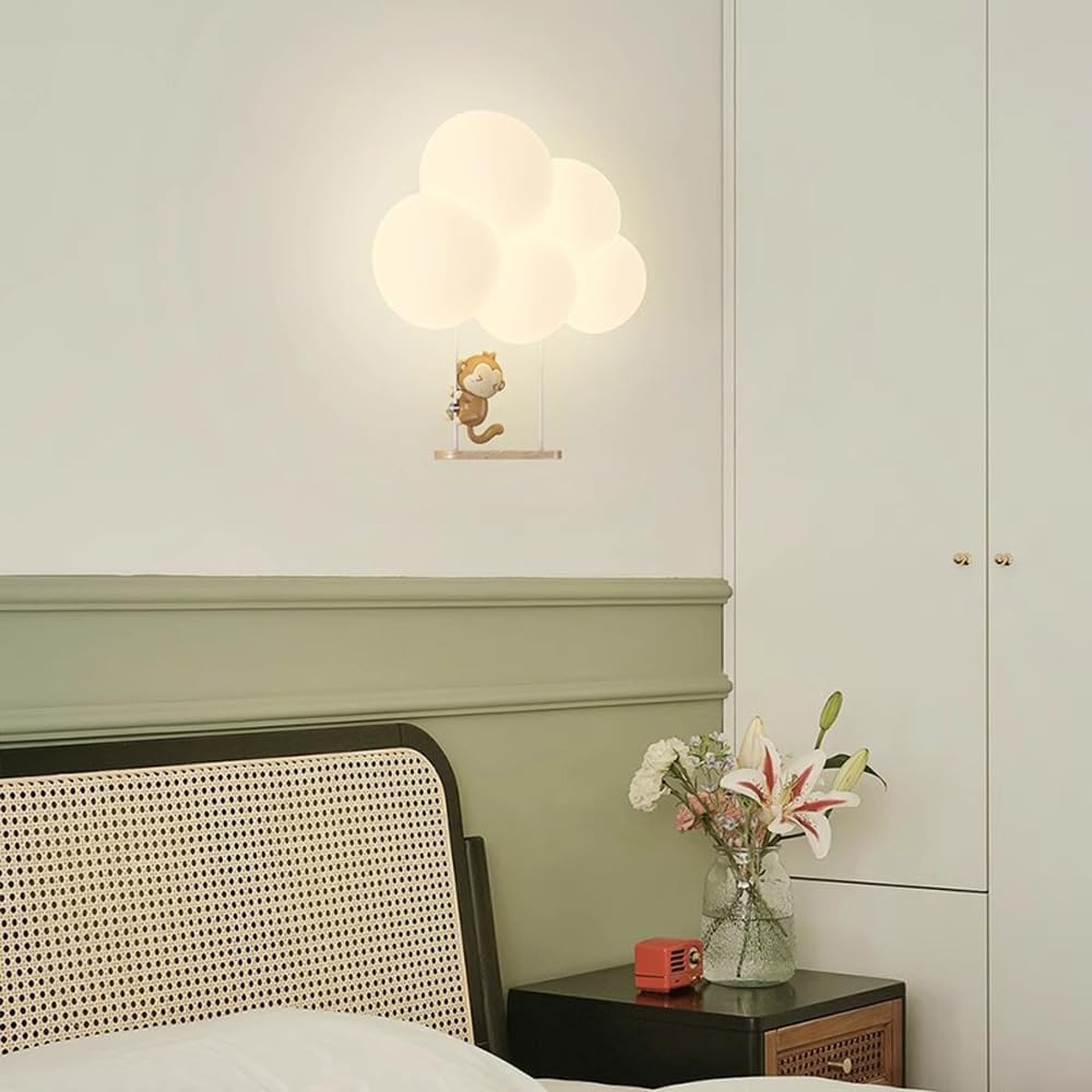 NimbusGlow - LED-Wolken-Wandleuchte für das Kinderzimmer