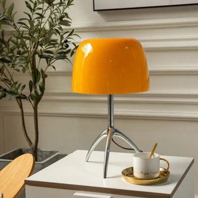 NordicGlow Tischleuchte – Skandinavisches Design aus Glas & Metall