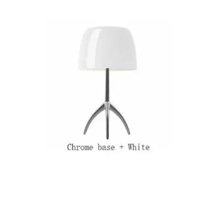 NordicGlow Tischleuchte – Skandinavisches Design aus Glas & Metall