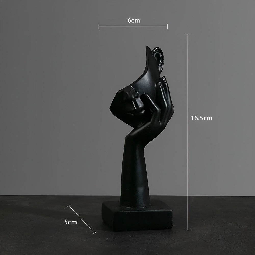 Nordiska - Abstrakte Kunstharz-Skulptur