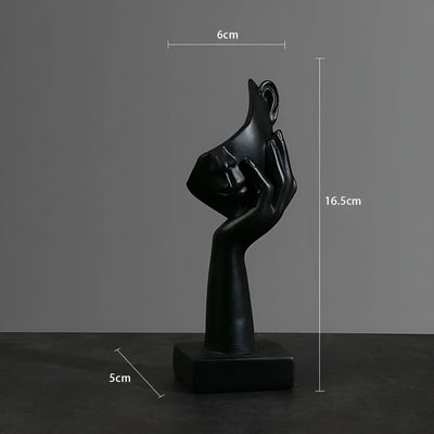 Nordiska - Abstrakte Kunstharz-Skulptur
