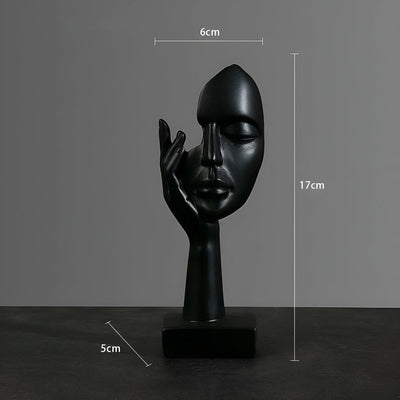 Nordiska - Abstrakte Kunstharz-Skulptur