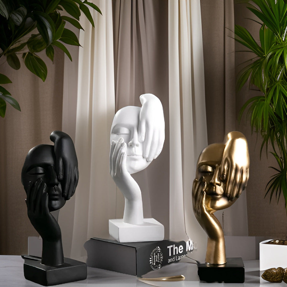 Nordiska - Abstrakte Kunstharz-Skulptur