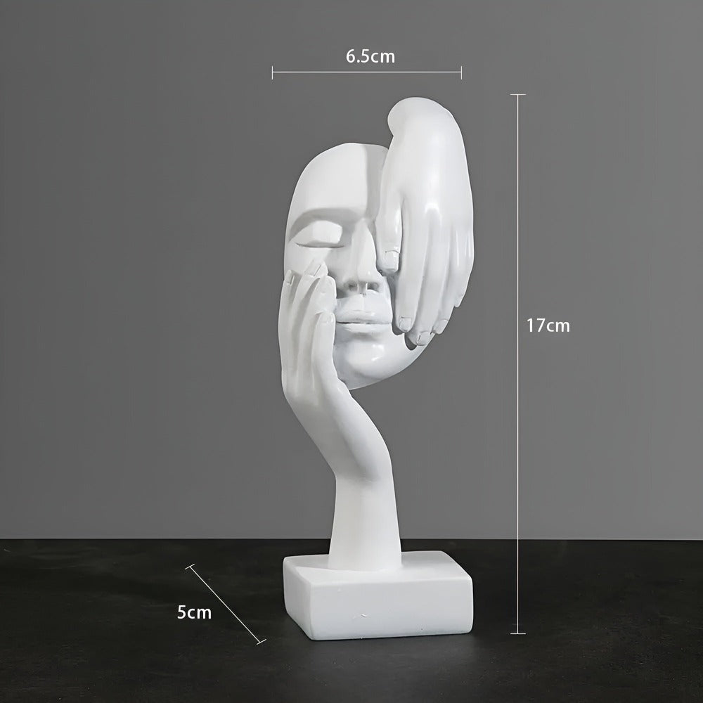 Nordiska - Abstrakte Kunstharz-Skulptur
