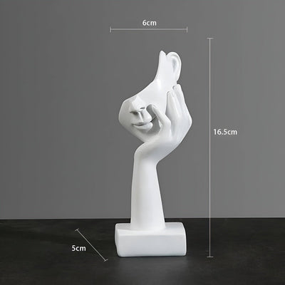 Nordiska - Abstrakte Kunstharz-Skulptur