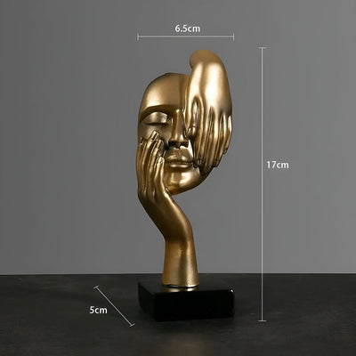 Nordiska - Abstrakte Kunstharz-Skulptur