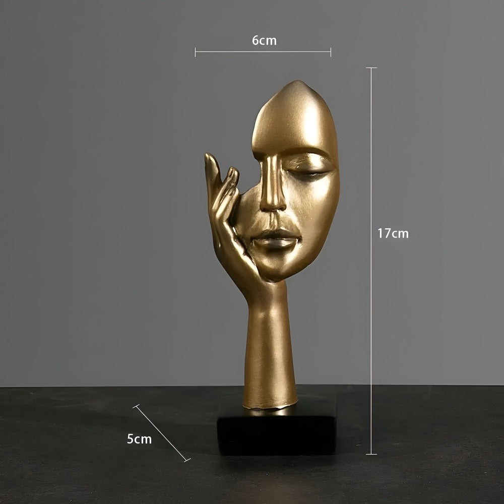 Nordiska - Abstrakte Kunstharz-Skulptur