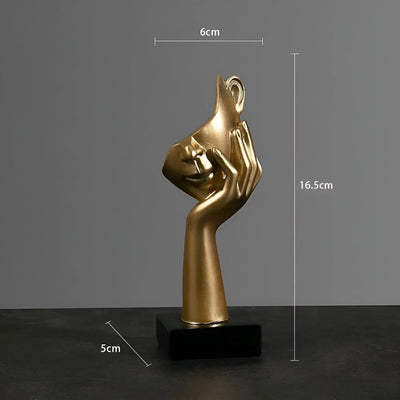 Nordiska - Abstrakte Kunstharz-Skulptur