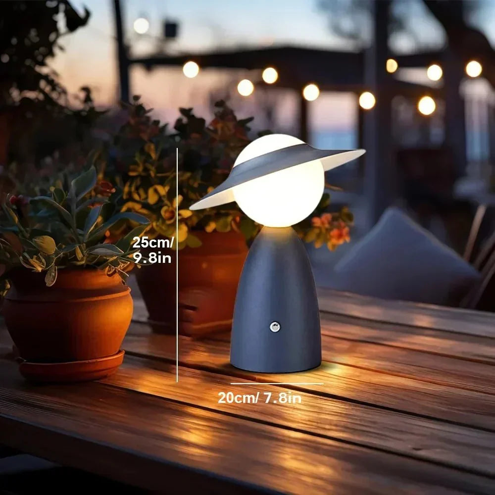 Novera - Schnurlose LED-Tischleuchte mit Touch-Steuerung