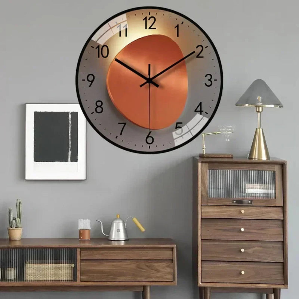 NuWall - Designer-Wanduhr für elegante Innenräume