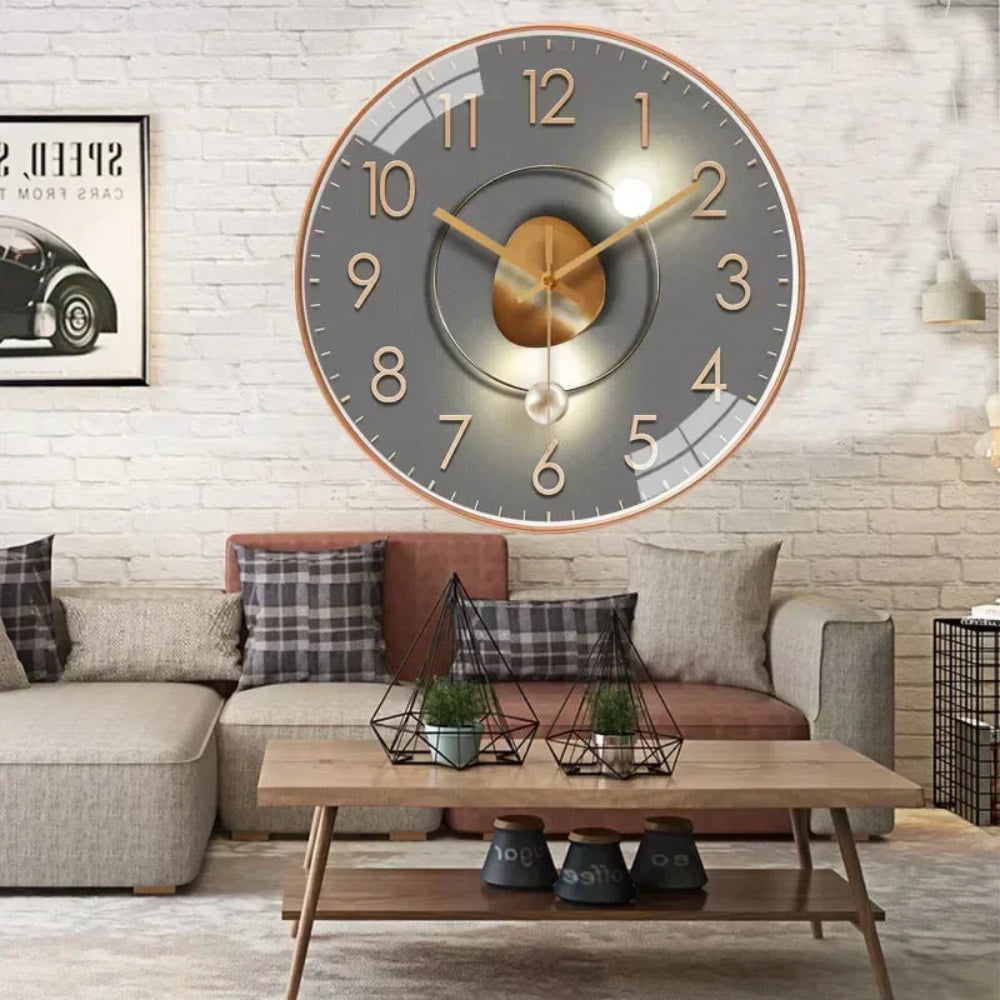 NuWall - Designer-Wanduhr für elegante Innenräume
