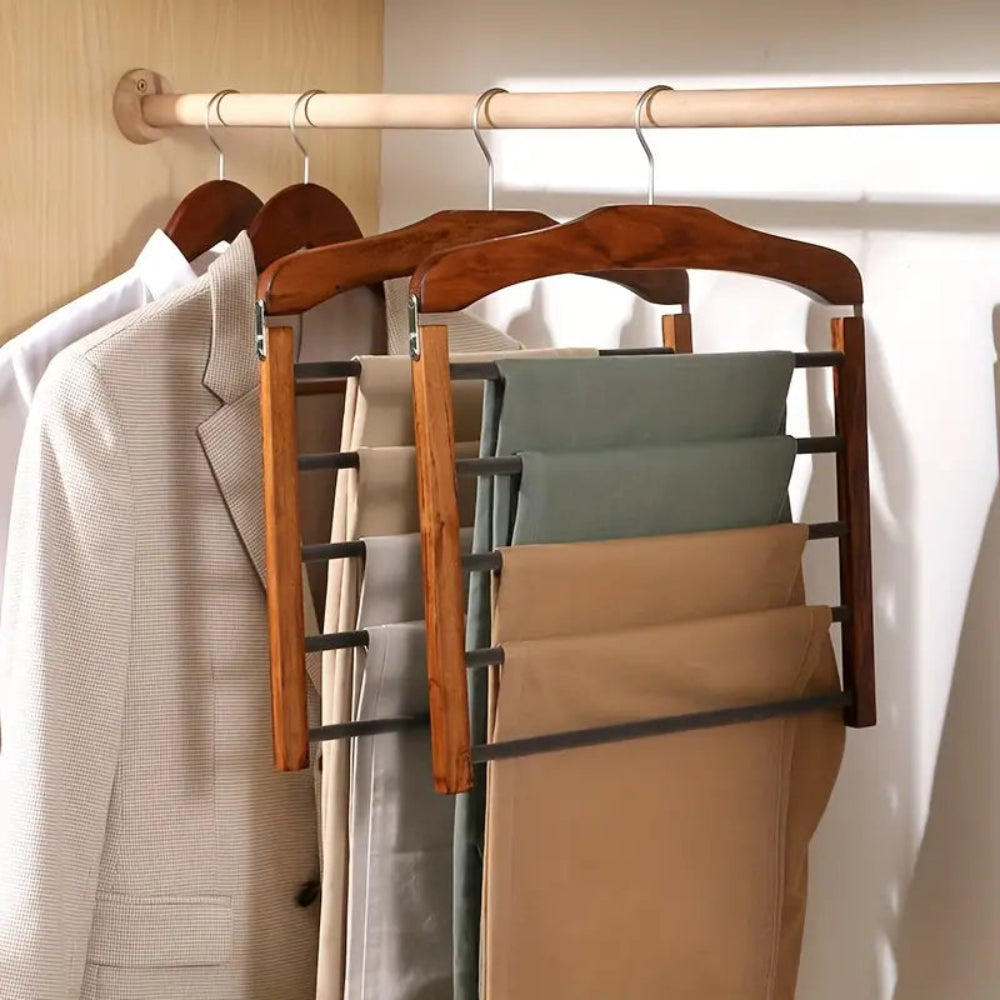 Oaklee - Multi-Bar Kleiderbügel für effiziente Kleiderschrank Organisation