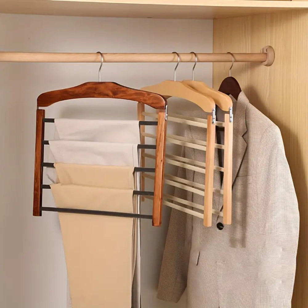 Oaklee - Multi-Bar Kleiderbügel für effiziente Kleiderschrank Organisation