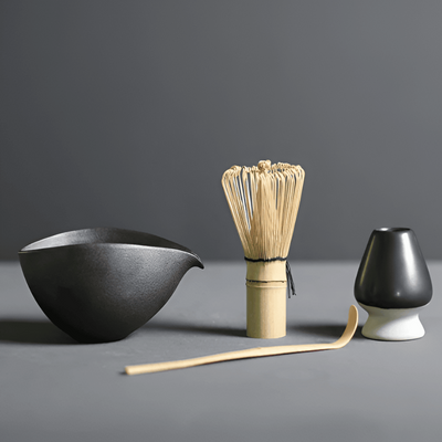 Zenfoa - 4-teiliges japanisches Matcha-Set