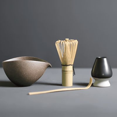 Zenfoa - 4-teiliges japanisches Matcha-Set