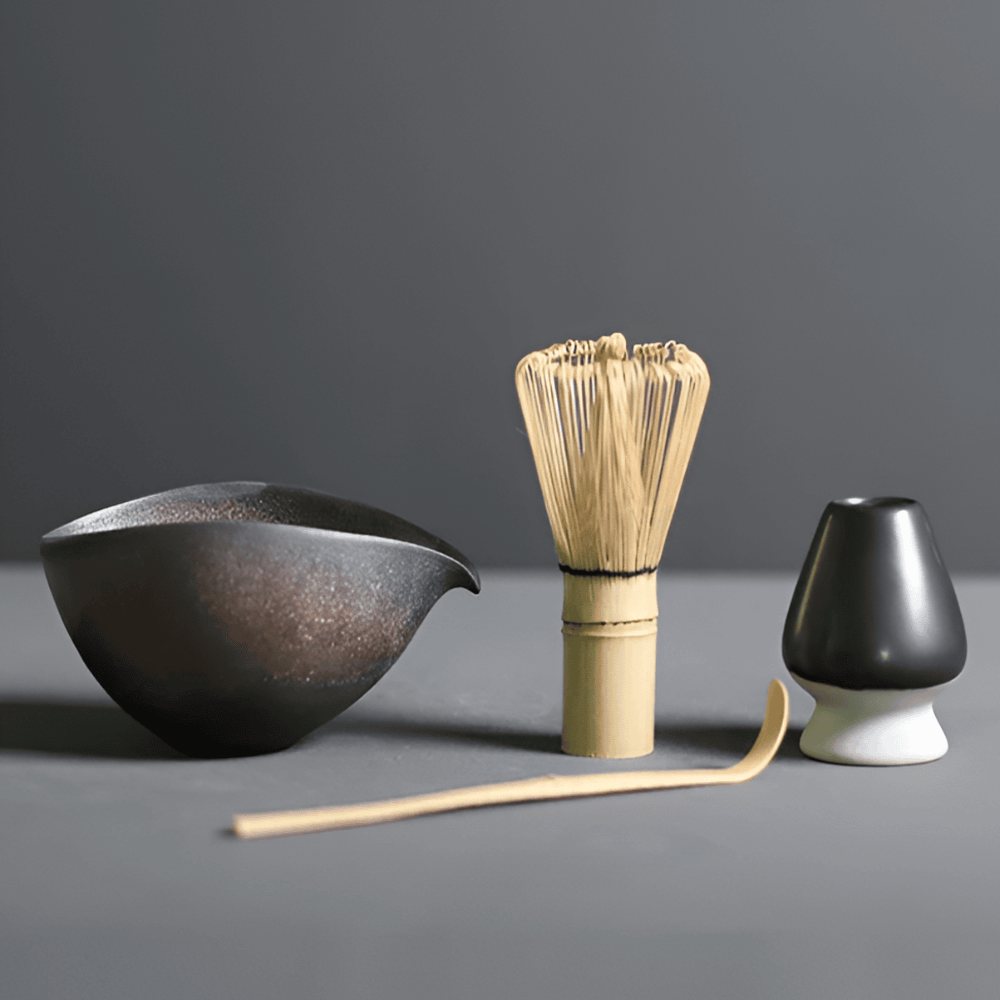 Zenfoa - 4-teiliges japanisches Matcha-Set