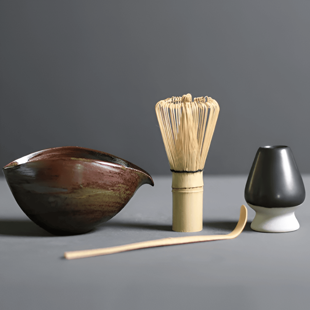Zenfoa - 4-teiliges japanisches Matcha-Set