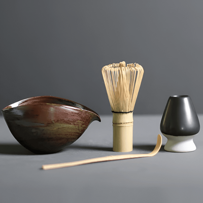 Zenfoa - 4-teiliges japanisches Matcha-Set